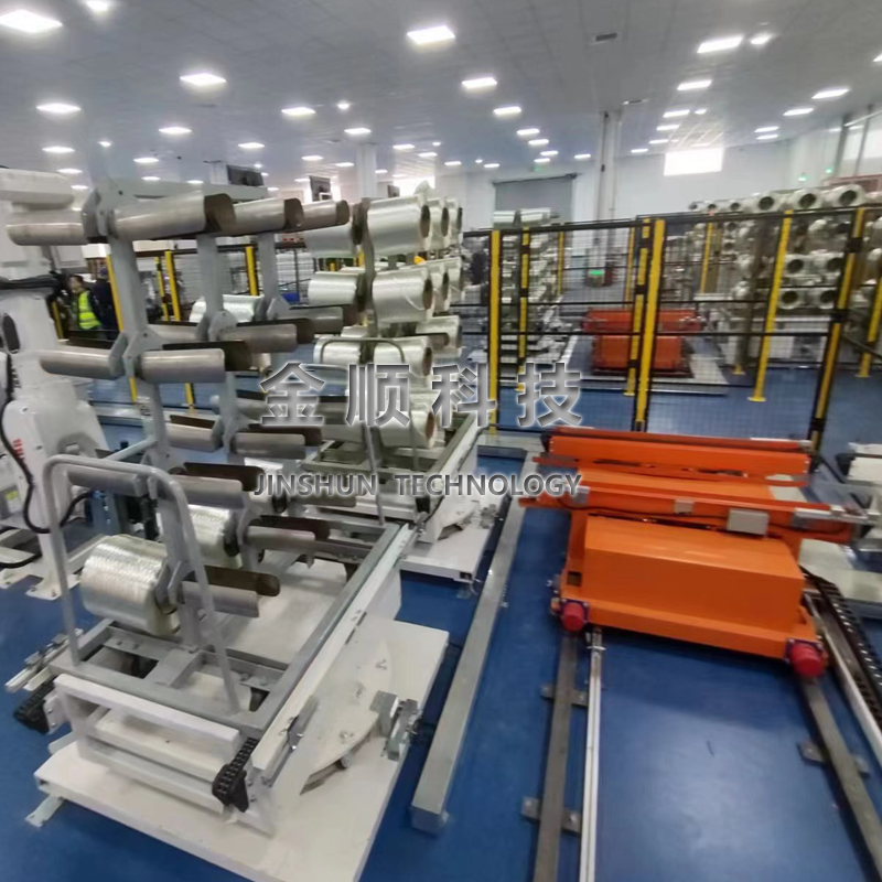 重慶國際復(fù)合材料F02C自動化物流線